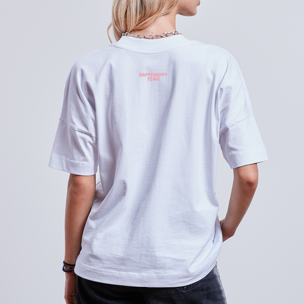 Pink is my signature color Shirt | unisex Shirt | oversized | happyhappyyeah! - weiß