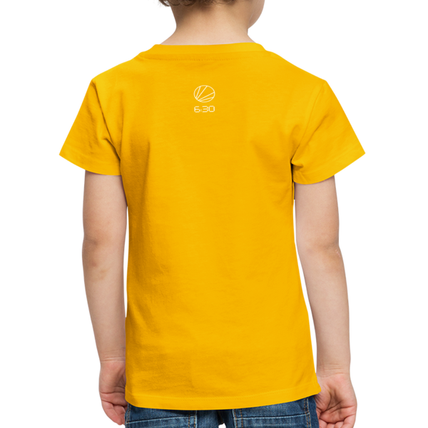 6:30 Class Kids T-Shirt | happyhappyyeah! - Sonnengelb