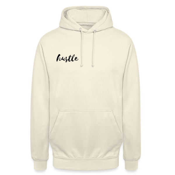 Hustle Hoodie unisex | hapyyhappyyeah! - Vanille-Milchshake