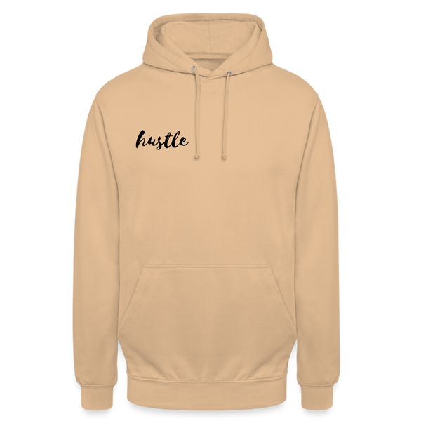 Hustle Hoodie unisex | hapyyhappyyeah! - Beige