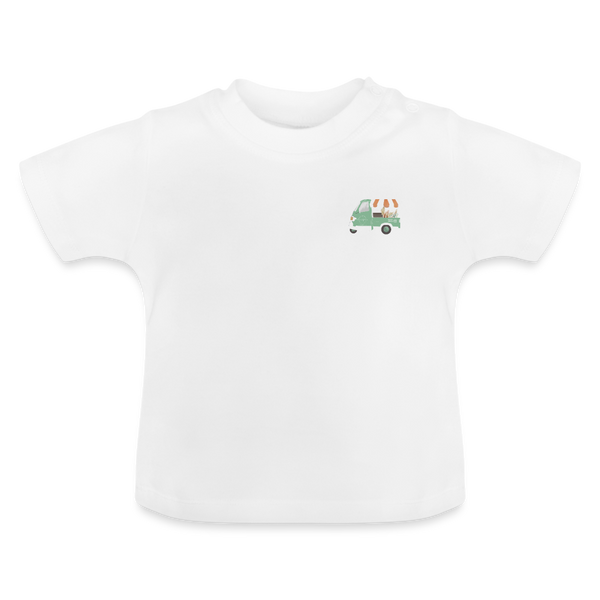 Baby Blumenpoesie Shirt | happyhappyyeah! - white