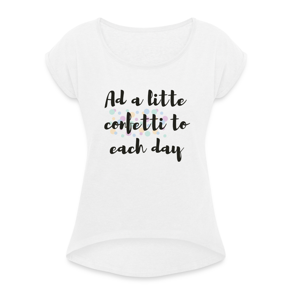 Ad confetti Shirt | happyhappyyeah! - weiß