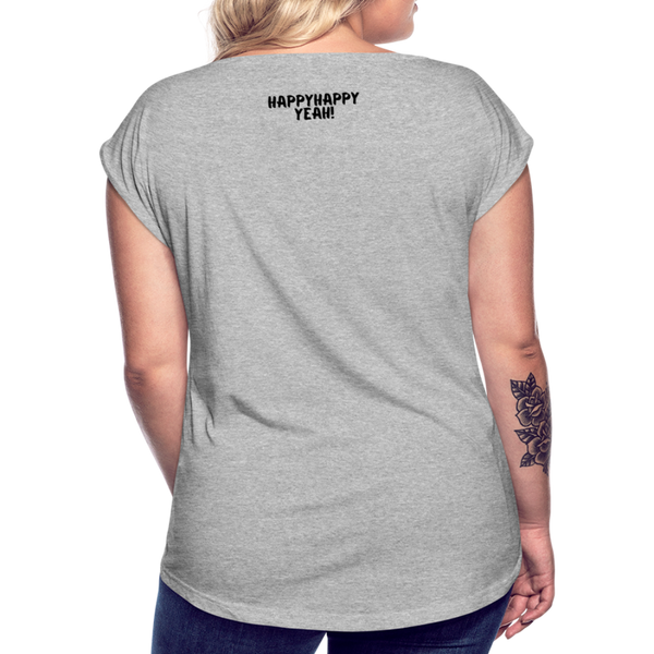 Balayage Queen Shirt | happyhappyyeah! - Grau meliert