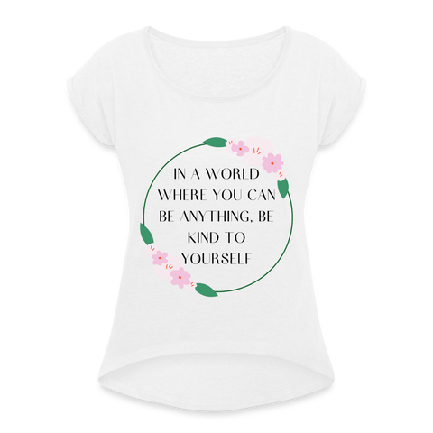 Be kind Shirt | happyhappyyeah! - weiß