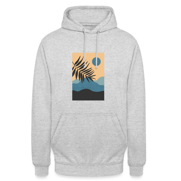 Caifornia unisex Hoodie | happyhappyyeah! - Hellgrau meliert