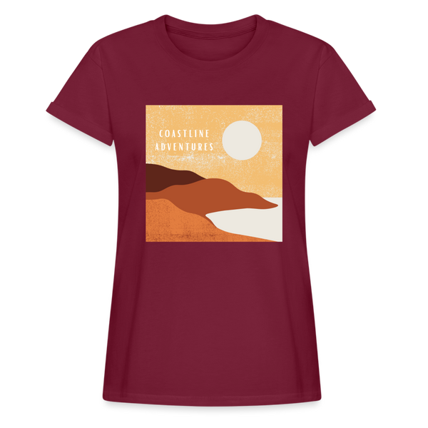 Coastline adventures Shirt | happyhappyyeah! - Bordeaux