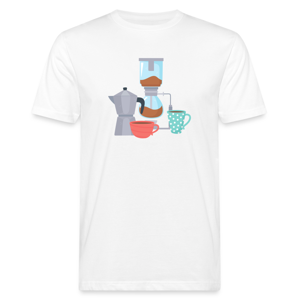 Coffee equipment unisex Shirt | happyhappyyeah! - weiß