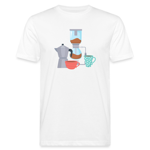 Coffee equipment unisex Shirt | happyhappyyeah! - weiß