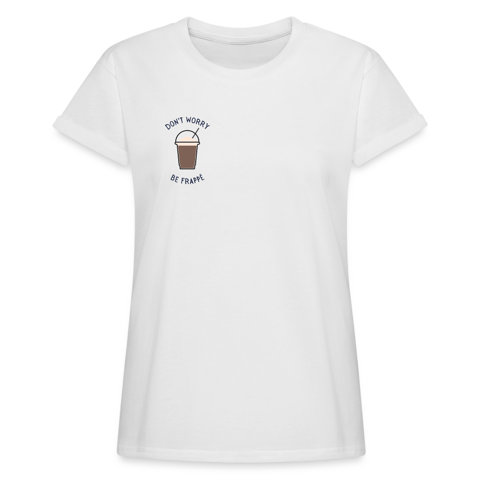 Don't worry be frappé Shirt | happyhappyyeah! - weiß