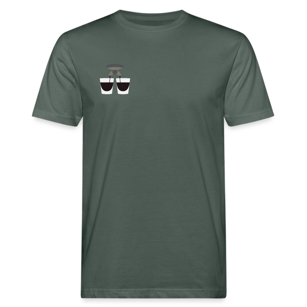 Espresso Icon unisex Shirt | happyhappyyeah! - Graugrün