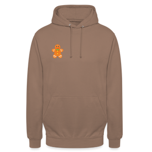 Gingerbread Hoodie unisex | happyhappyyeah! - Mokka