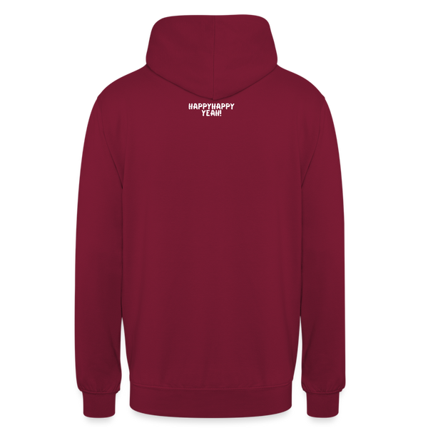 Good mood unisex Hoodie | happyhappyyeah! - Bordeaux