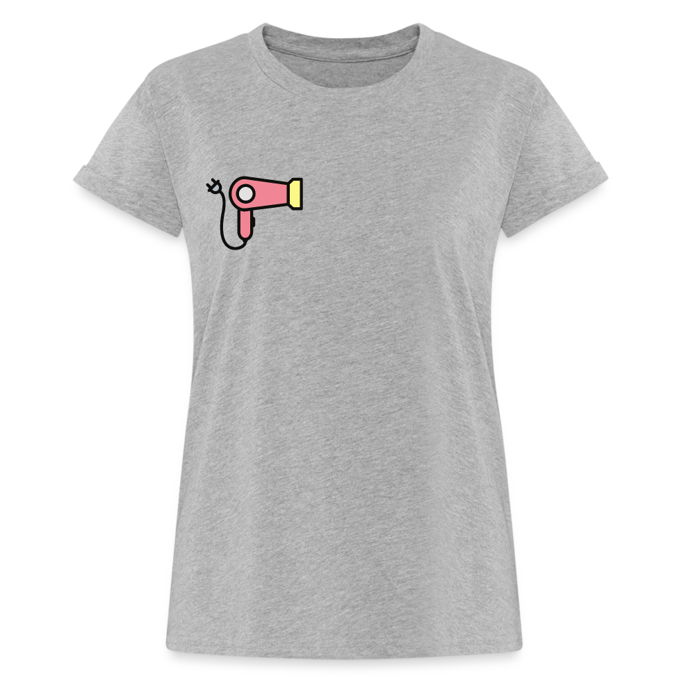 Hairdryer Shirt| happyhappyyeah! - Grau meliert