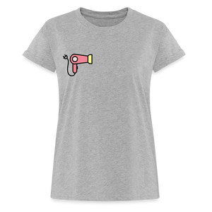 Hairdryer Shirt| happyhappyyeah! - Grau meliert