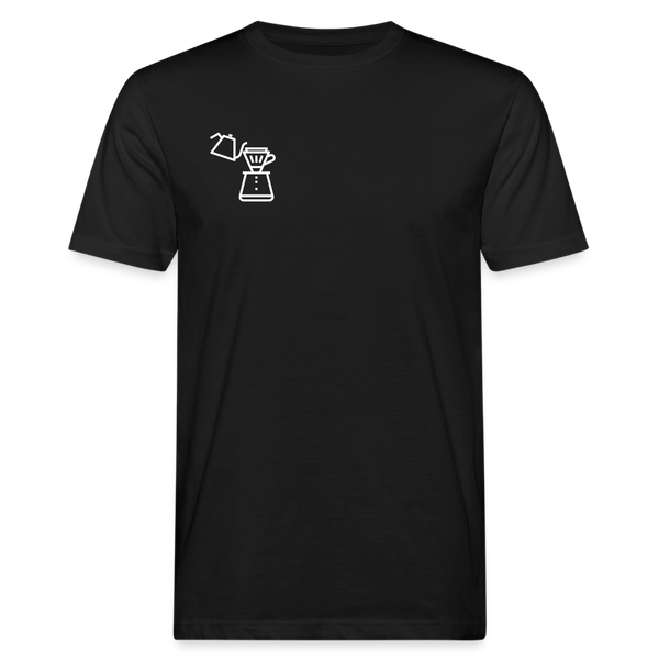 Hand brew coffee unisex Shirt | happyhappyyeah! - Schwarz