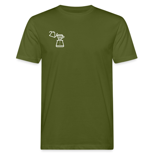 Hand brew coffee unisex Shirt | happyhappyyeah! - Moosgrün