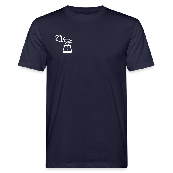 Hand brew coffee unisex Shirt | happyhappyyeah! - Navy