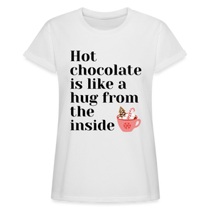 Hot chocolate Shirt | happyhappyyeah! - weiß