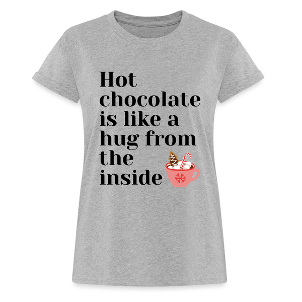 Hot chocolate Shirt | happyhappyyeah! - Grau meliert