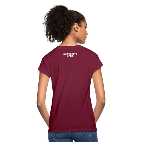 Hustle Shirt | dunkel | happyhappyyeah! - Bordeaux