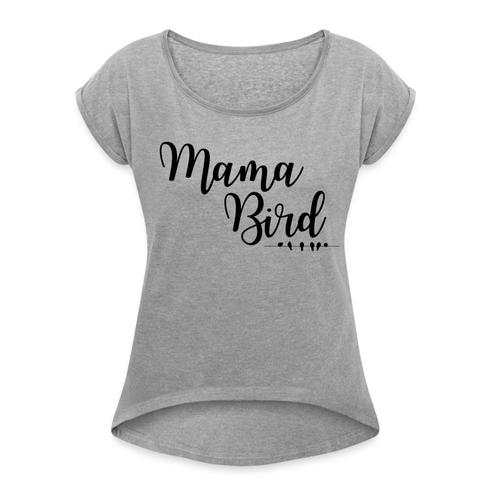 Mama Bird Shirt | happyhappyyeah! - Grau meliert