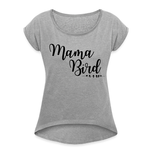 Mama Bird Shirt | happyhappyyeah! - Grau meliert