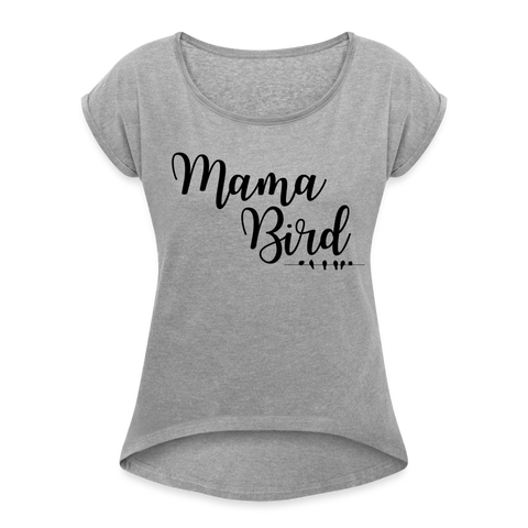 Mama Bird Shirt | happyhappyyeah! - Grau meliert