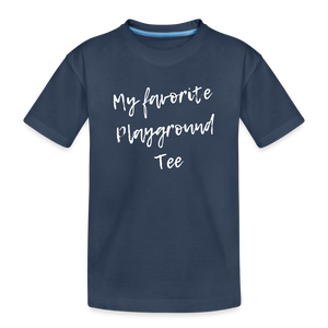 Playground Tee | Kids Shirt | dark | happyhappyyeah! - Navy