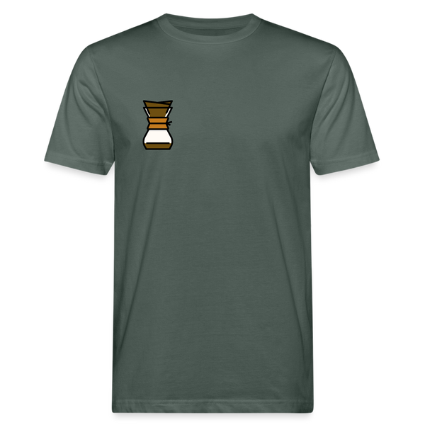 Pour over coffee | unisex Shirt | happyhappyyeah! - Graugrün