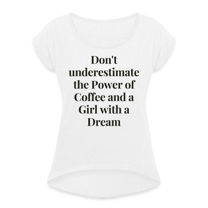 Power of coffee Shirt | happyhappyyeah! - weiß