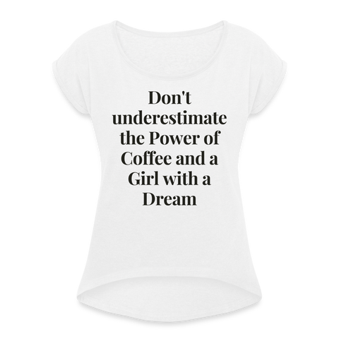 Power of coffee Shirt | happyhappyyeah! - weiß