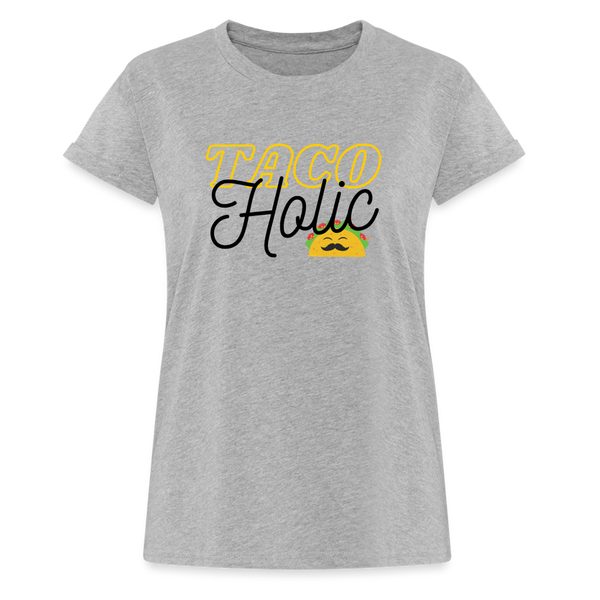 Tacoholic Shirt | happyhappyyeah! - Grau meliert