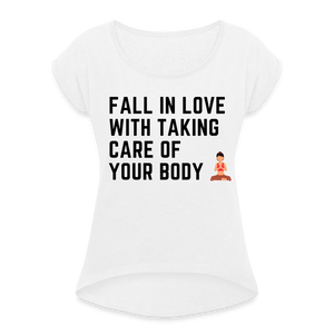 Taking care of your body Shirt | happyhappyyeah! - weiß