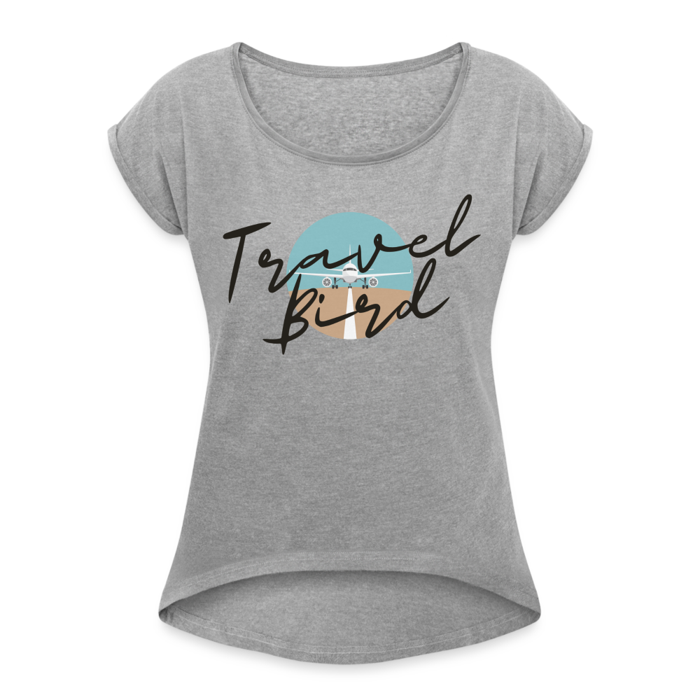 Travel Bird Shirt | happyhappyyeah! - Grau meliert