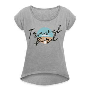 Travel Bird Shirt | happyhappyyeah! - Grau meliert