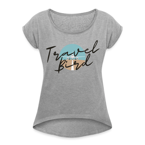 Travel Bird Shirt | happyhappyyeah! - Grau meliert