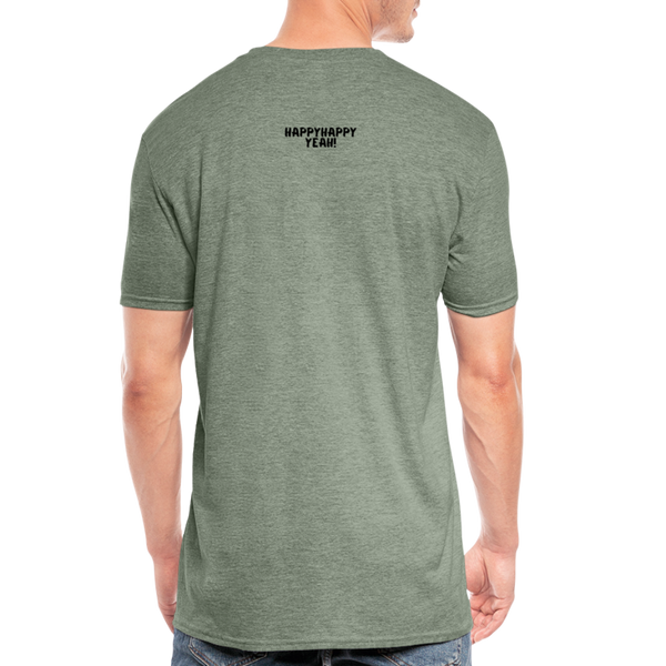 Pfälzer Dubbeglas | unisex Shirt | happyhappyyeah! - Militärgrün meliert