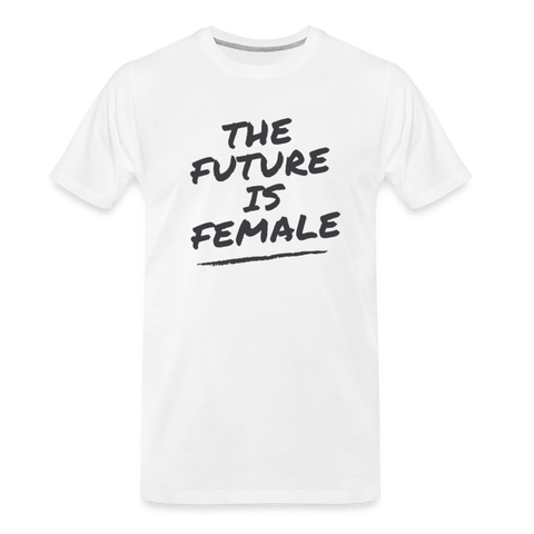 The future is female unisex Shirt | happyhappyyeah! - weiß