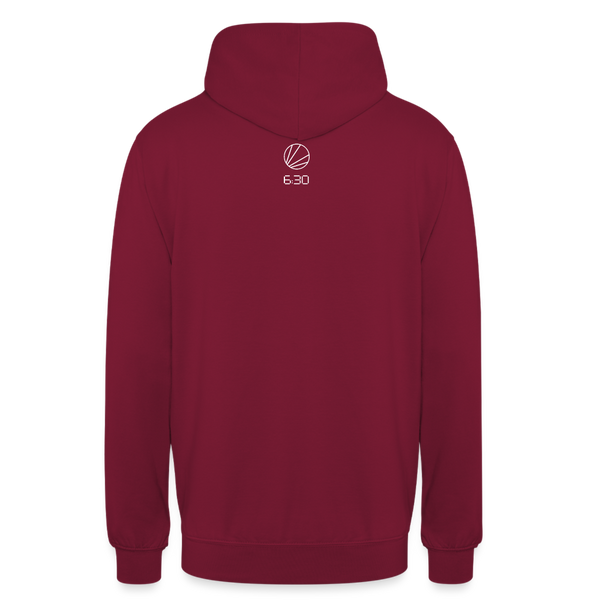 6:30 Class Unisex Hoodie | happyhappyyeah! - Bordeaux