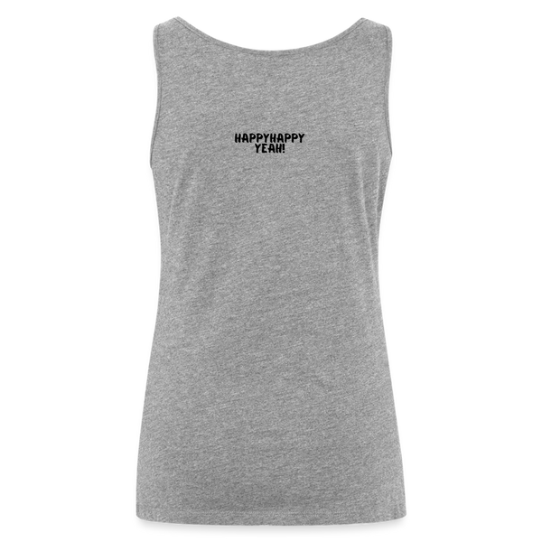 Burpees Love Tank Top | happyhappyyeah! - Grau meliert