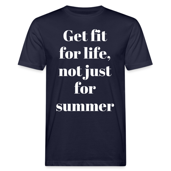 Get fit for life unisex Shirt | happyhappyyeah! - Navy