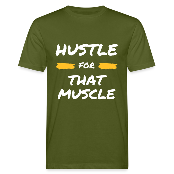 Hustle for that muscle unisex Shirt | happyhappyyeah! - Moosgrün