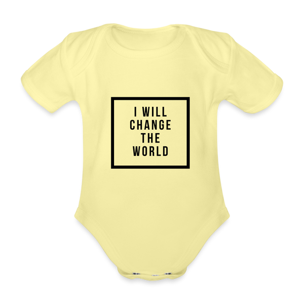 I will change the world | Babybody | Variante 2 | happyhappyyeah! - Hellgelb